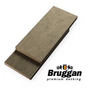 Террасная доска Bruggan Multicolor, цвет Gray